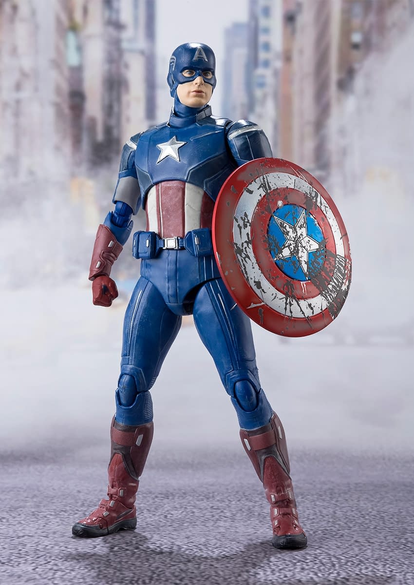 S.H. Figuarts: Avengers - Captain America Battle of New York Ver.